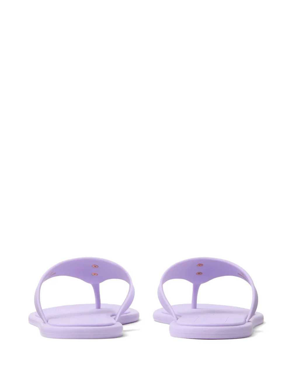 Versace Women Alia Rubber Flat Sandals