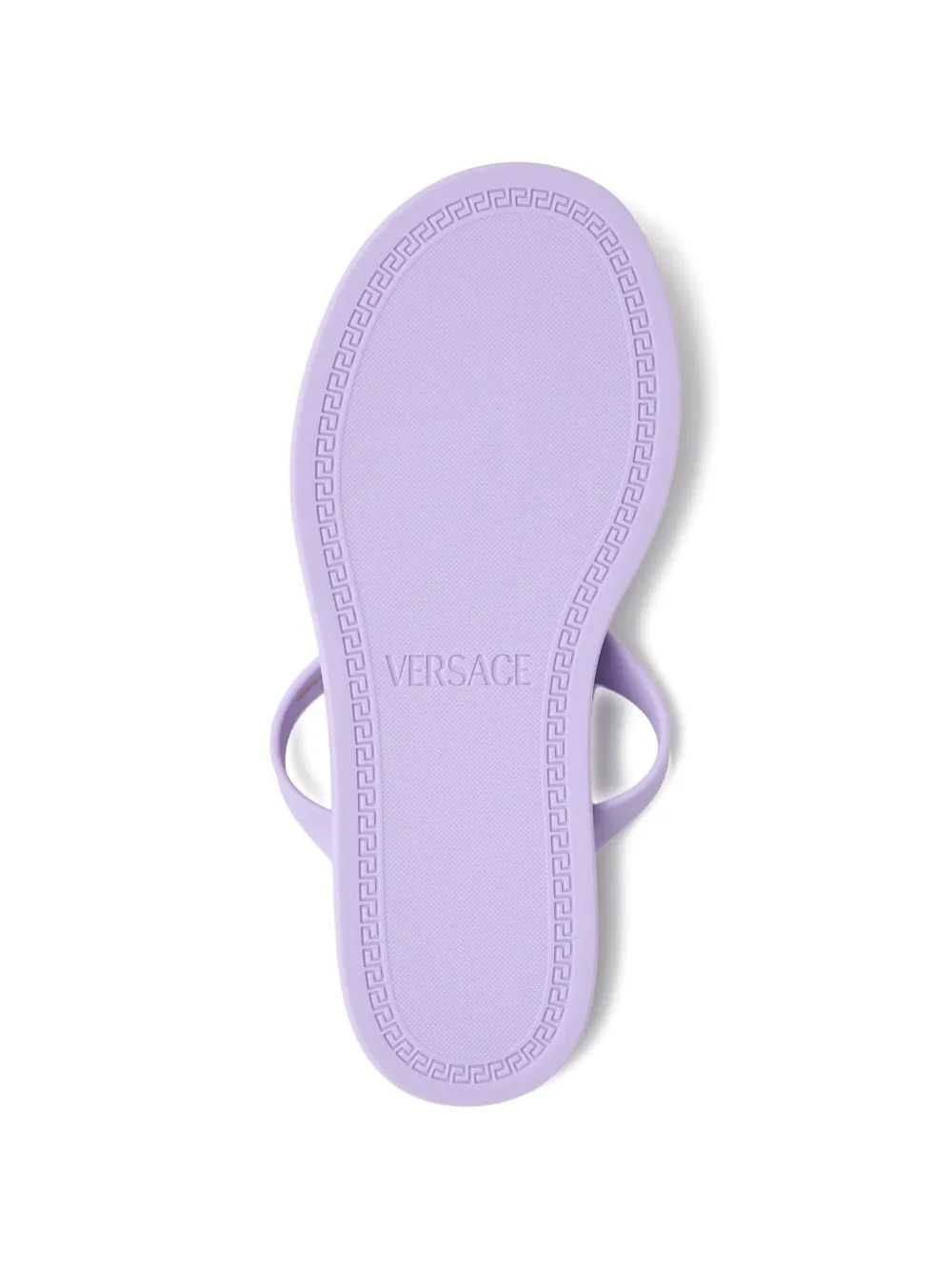 Versace Women Alia Rubber Flat Sandals