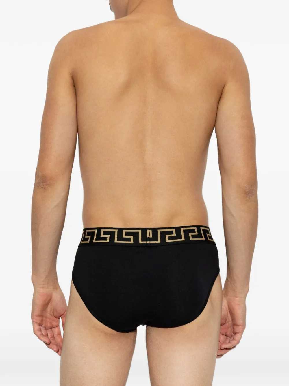 Versace Men Greca Medusa Briefs (Two-Pack)