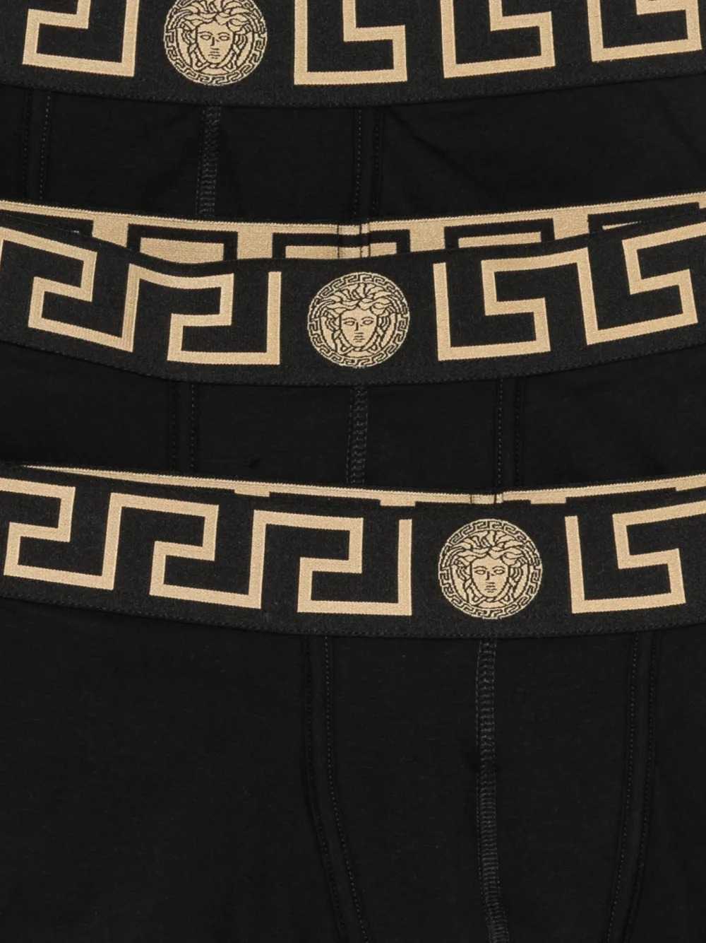 Versace Men Logo-Print Boxer Shorts (Set Of Three)