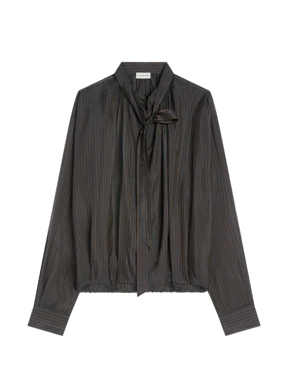 DRIES VAN NOTEN Dries Van Noten Women Cupro Blouse With Drawstring