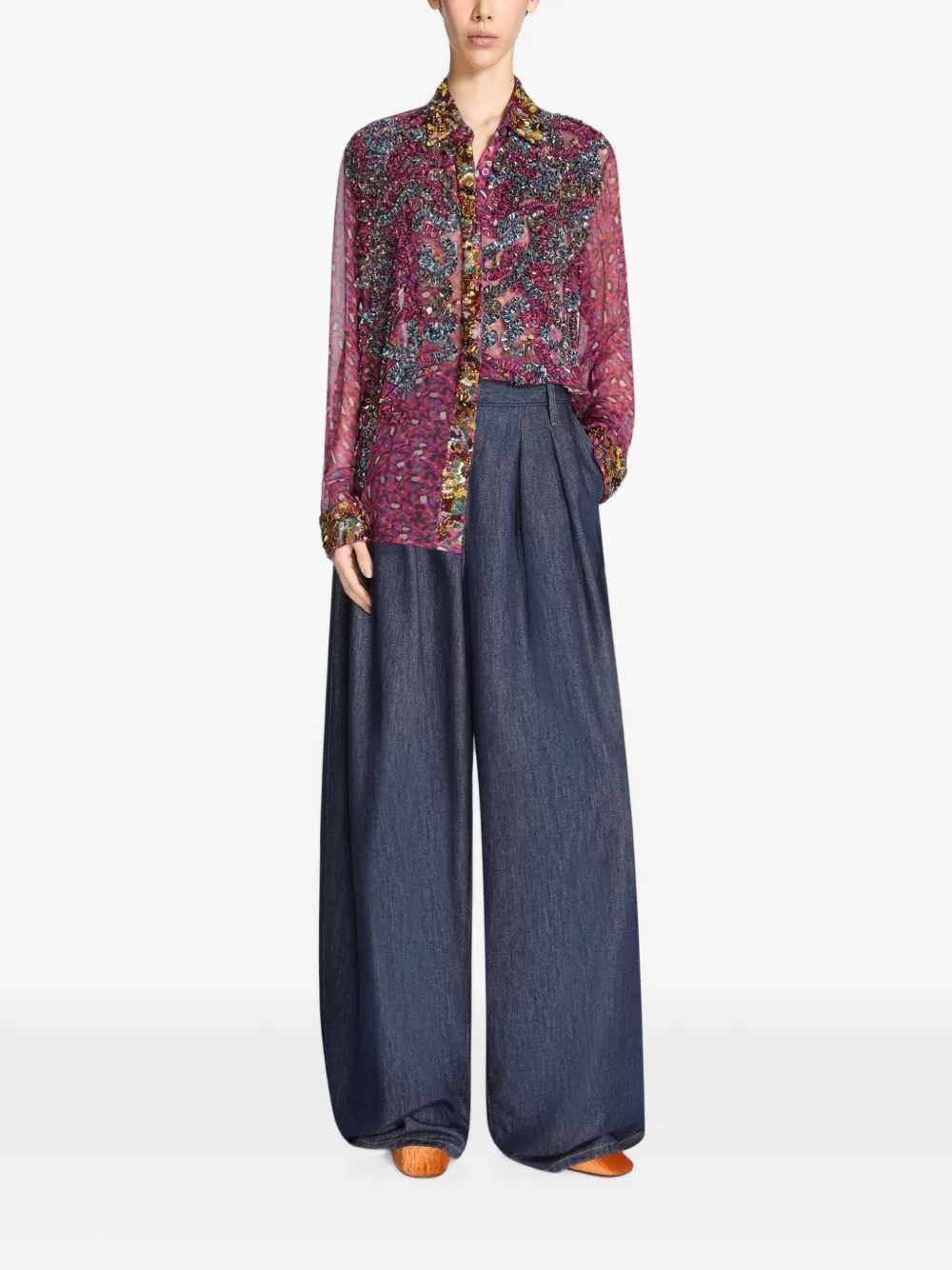 DRIES VAN NOTEN Dries Van Noten Women Embroidered Shirt