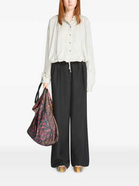DRIES VAN NOTEN Dries Van Noten Women Belted Pleated Trousers