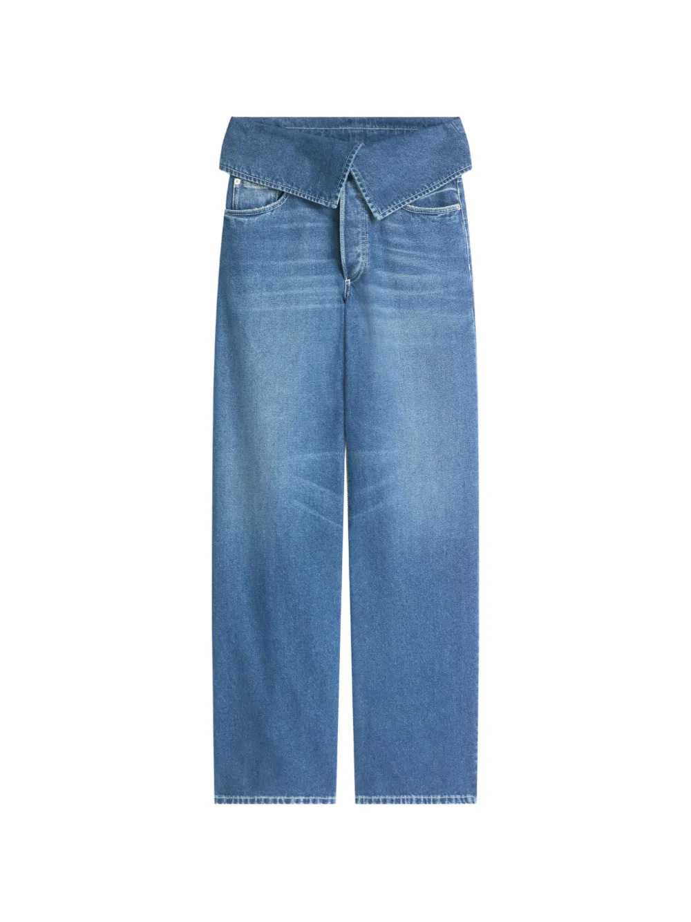 Dries Van Noten Women Folded-Waist Jeans
