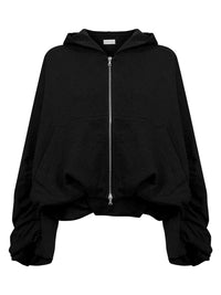 DRIES VAN NOTEN Dries Van Noten Women Black Zip-Up Hoodie
