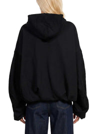 DRIES VAN NOTEN Dries Van Noten Women Black Zip-Up Hoodie