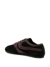 DRIES VAN NOTEN Dries Van Noten Women Black Panelled Leather Sneakers