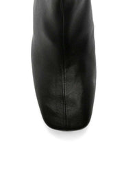 DRIES VAN NOTEN Dries Van Noten Women Black Leather Heeled Ankle Boots