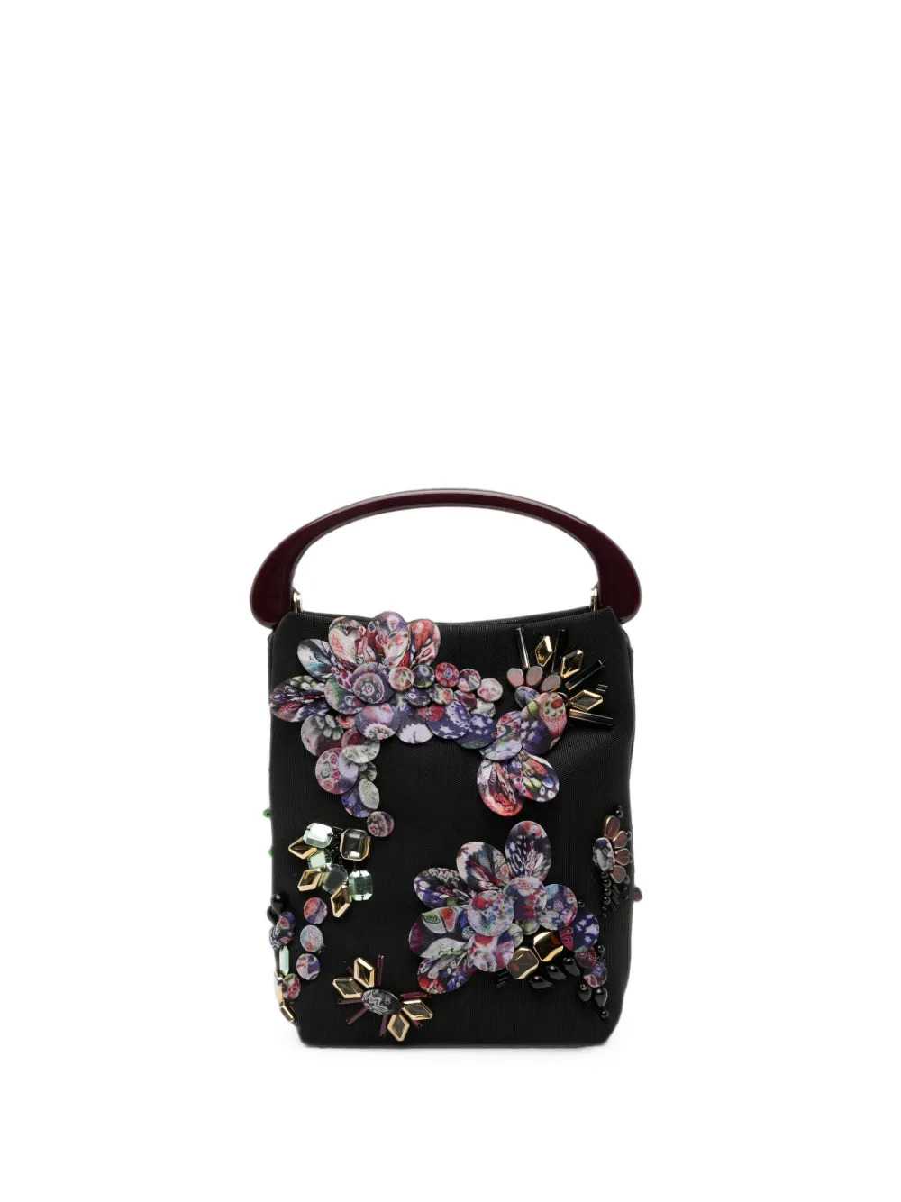 DRIES VAN NOTEN Dries Van Noten Women Bw262-Crisp705-900Emb Wl.Bag Black
