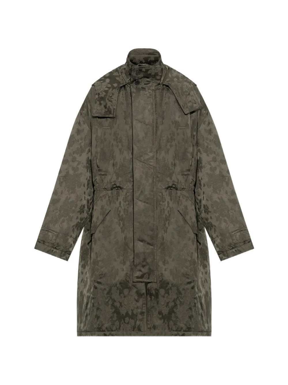 Dries Van Noten Men Roxer 4260 M.W.Coat Khaki