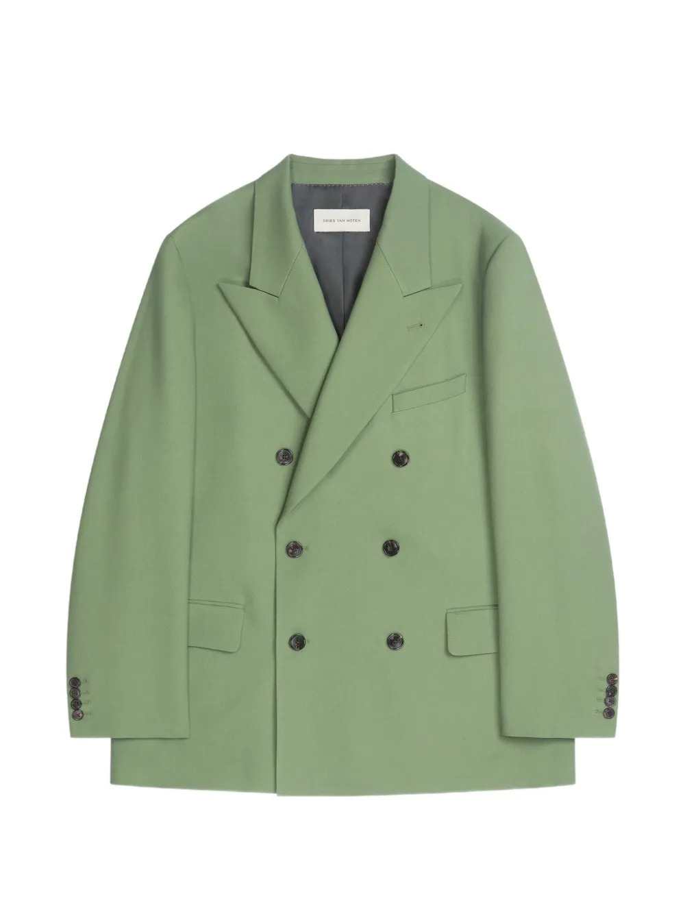 Dries Van Noten Men Oversized Wool Blazer