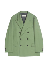 Dries Van Noten Men Oversized Wool Blazer