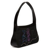 Tosca Blu Black Medium Tall Shoulder Bag