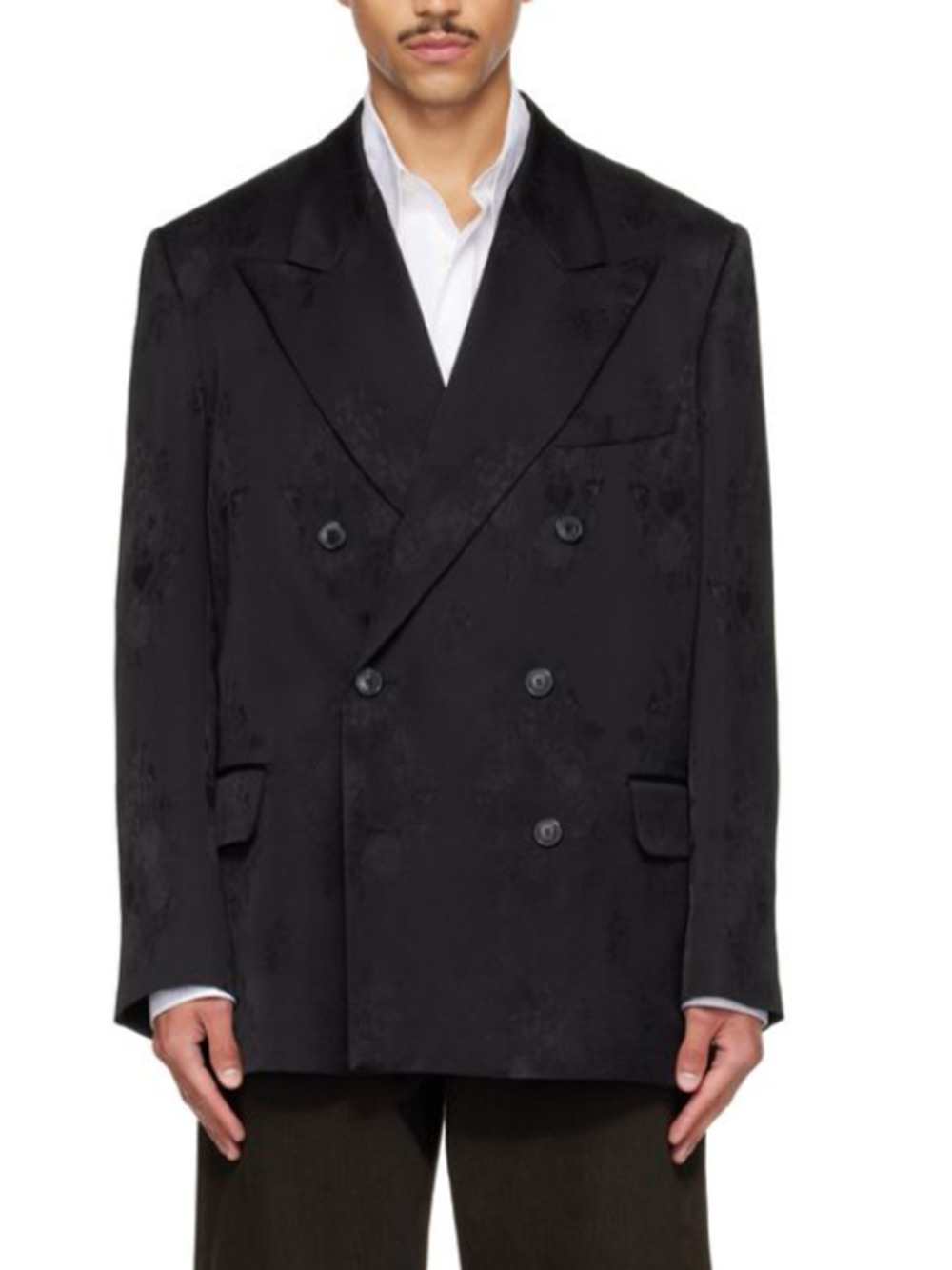 DRIES VAN NOTEN Dries Van Noten Men Bosier 4352 M.W. Jacket Black