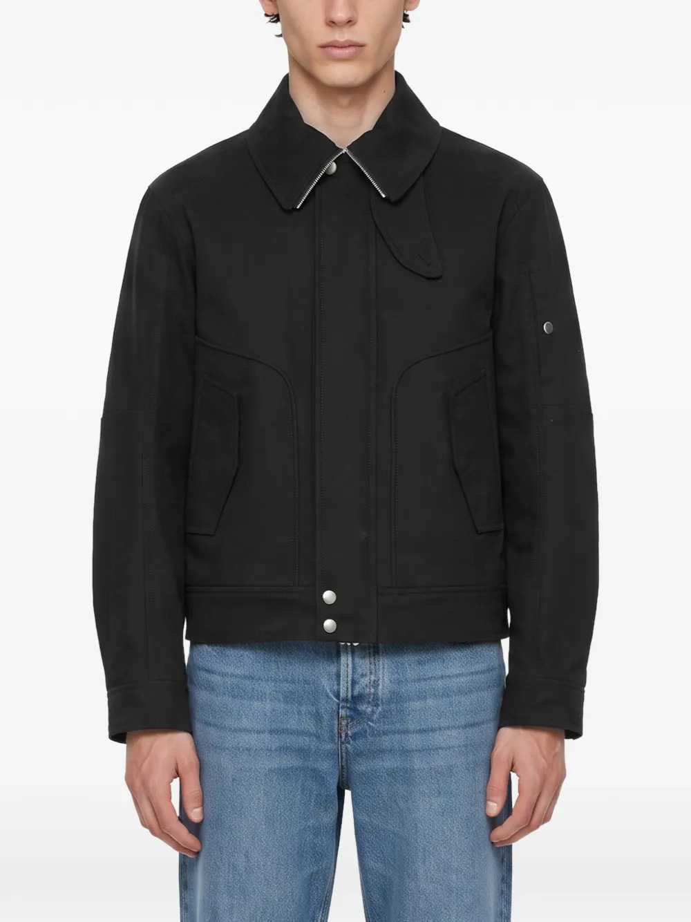 Dries Van Noten Men Vince 4106 M.W. Jacket Black