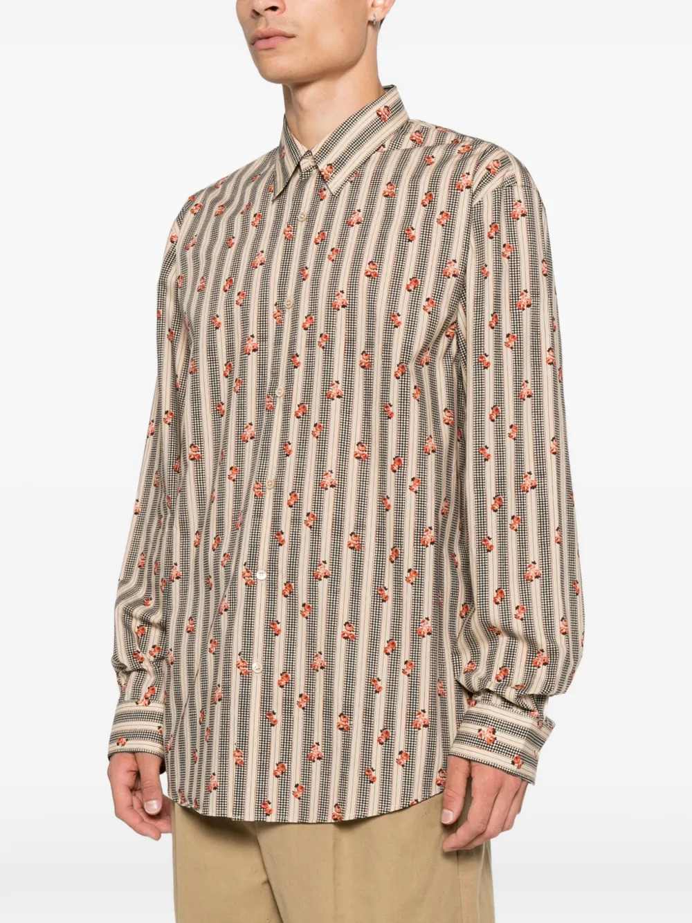 DRIES VAN NOTEN Dries Van Noten Men Caper 4004 M.W. Shirt Bei