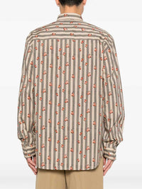 DRIES VAN NOTEN Dries Van Noten Men Caper 4004 M.W. Shirt Bei