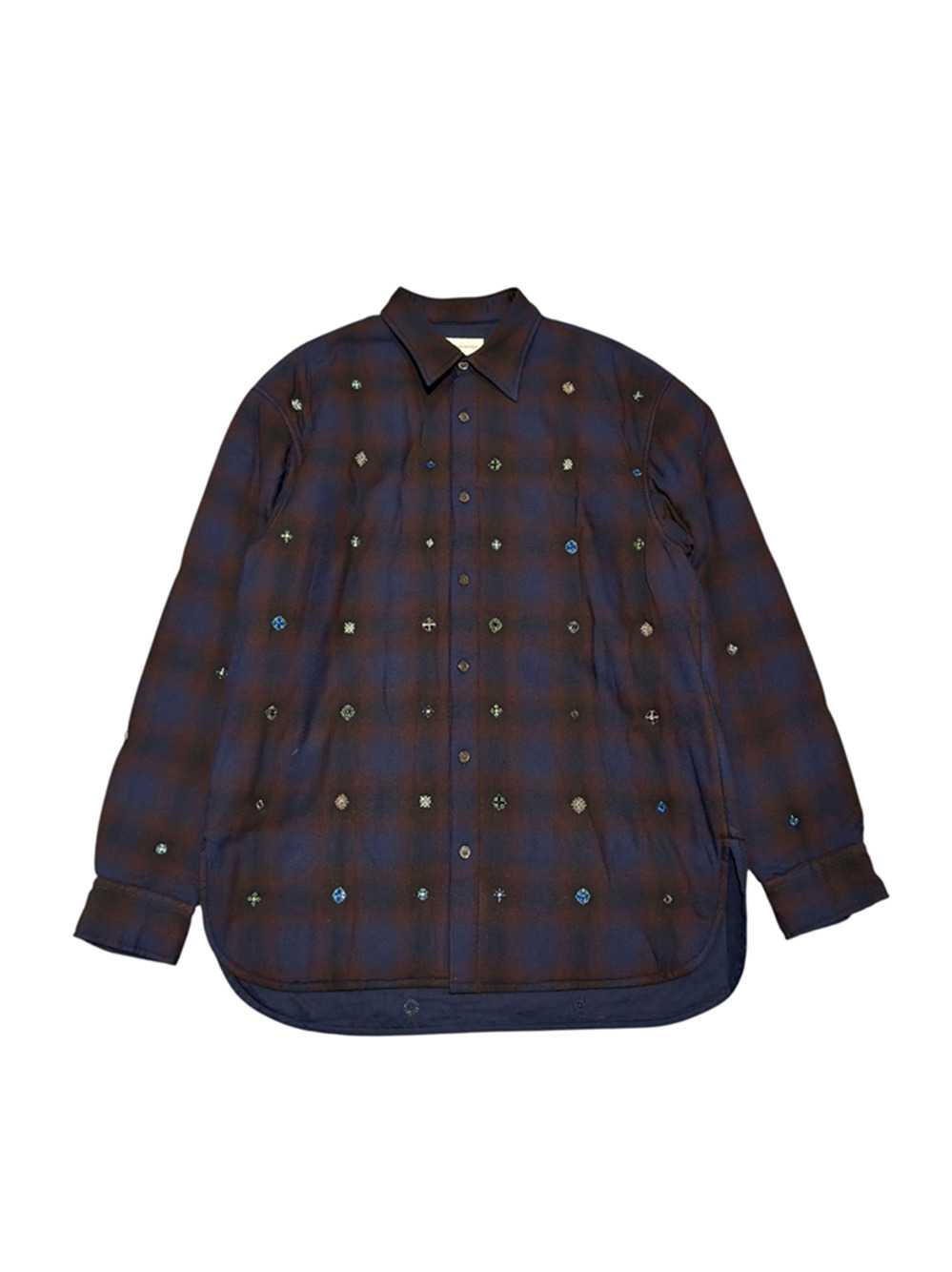 Dries Van Noten Men Croomsy Emb 4133 M.W. Shirt Brn