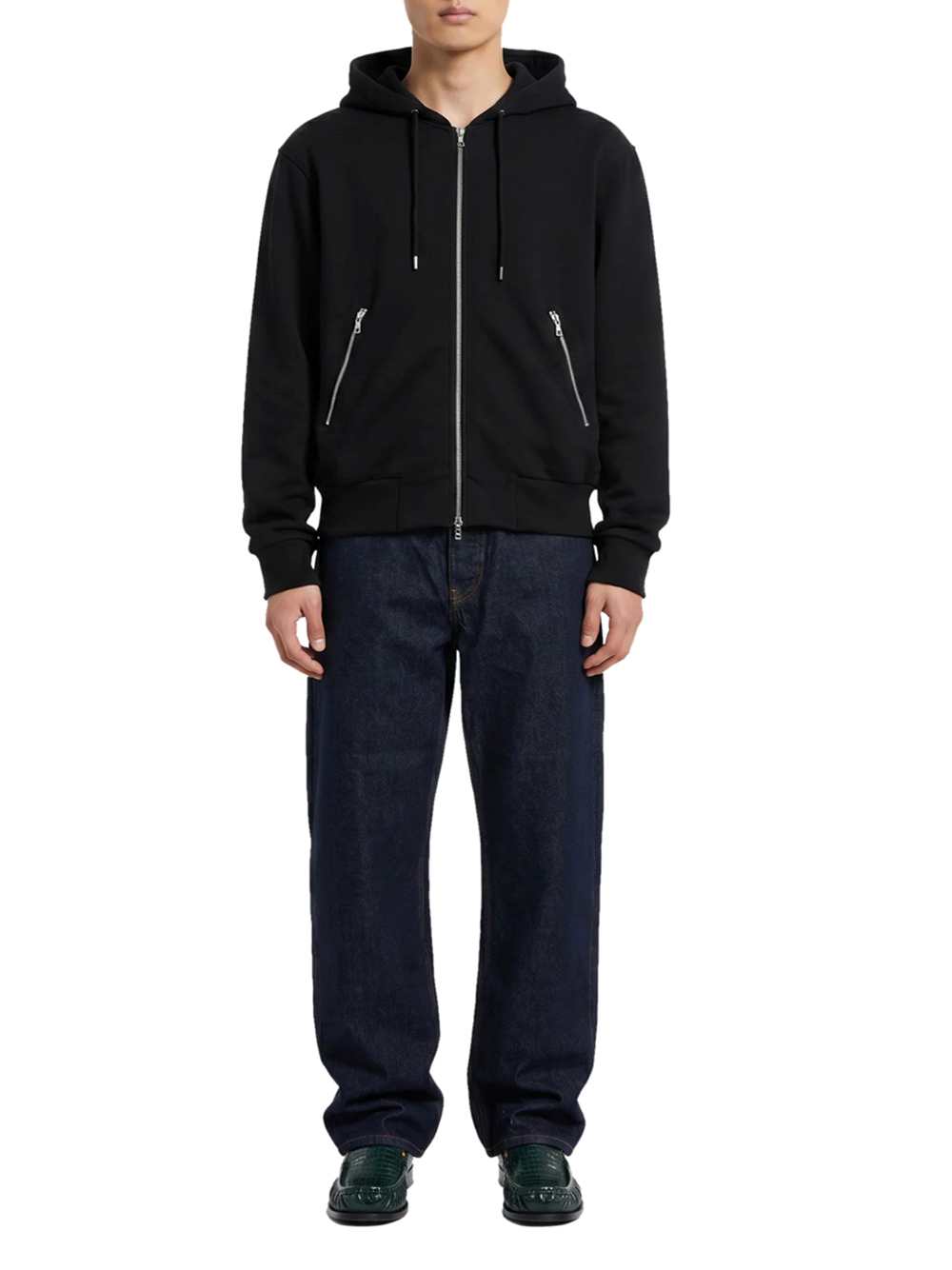 DRIES VAN NOTEN Dries Van Noten Men Oversized Zip-Up Hoodie