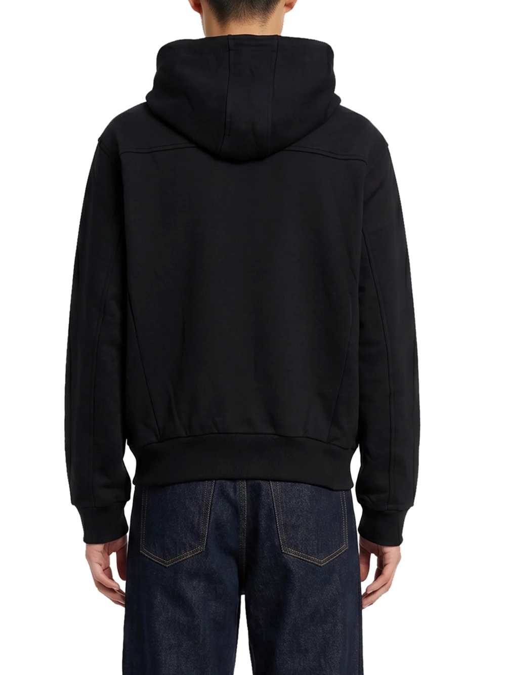 DRIES VAN NOTEN Dries Van Noten Men Oversized Zip-Up Hoodie