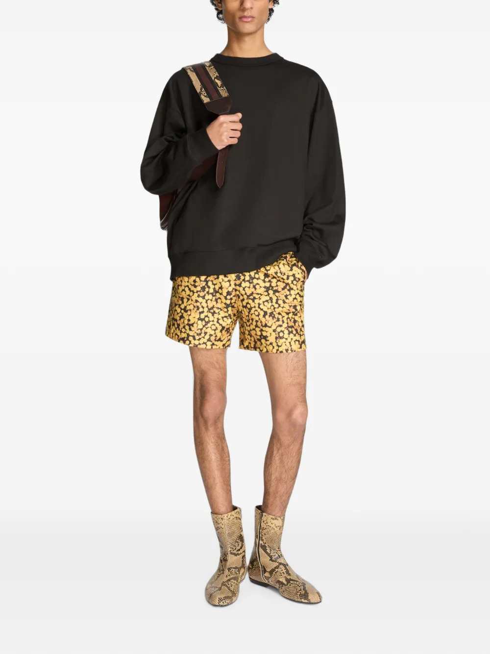 DRIES VAN NOTEN Dries Van Noten Men Oversized Cotton Sweatshirt