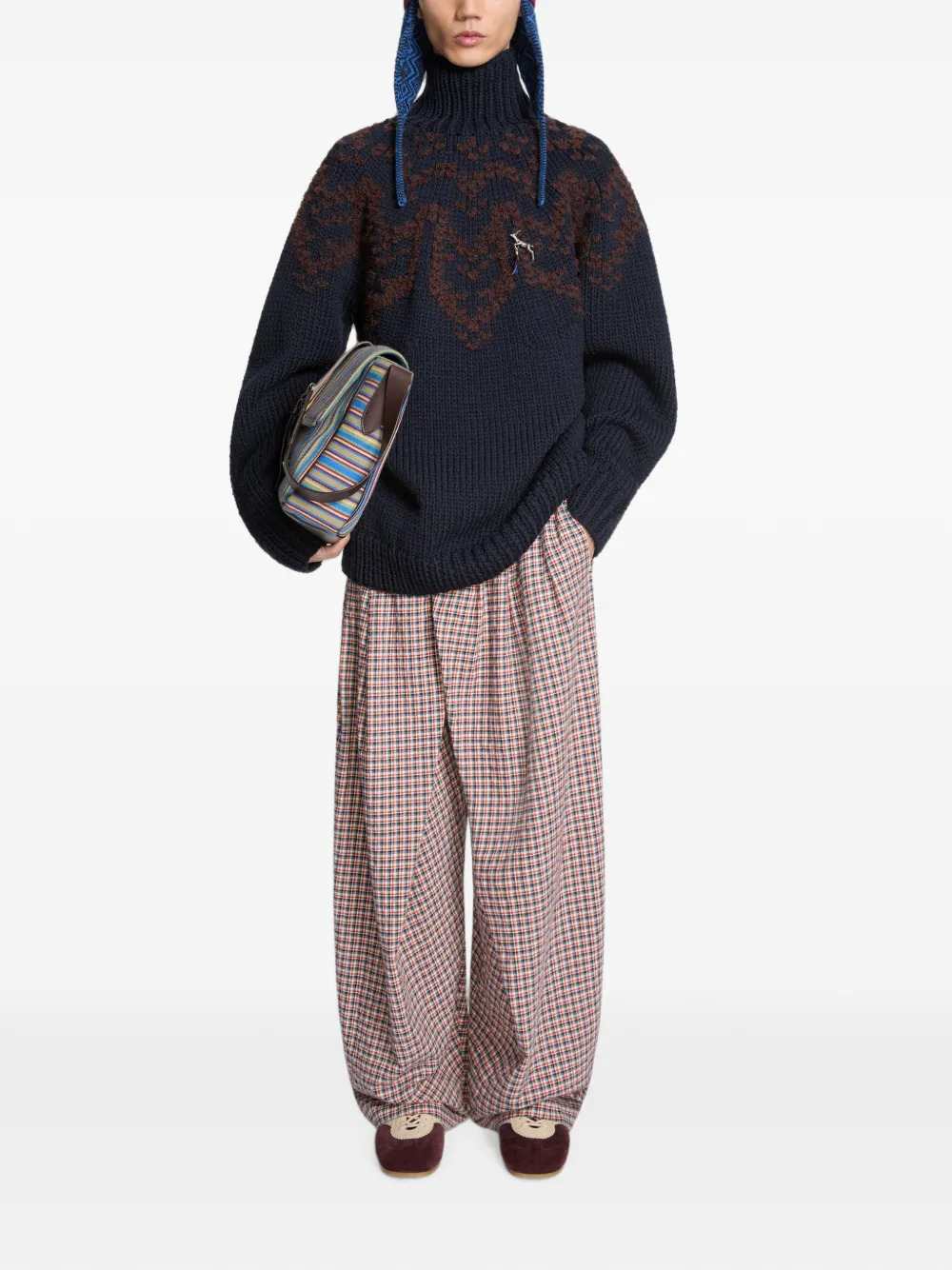 Dries Van Noten Men Suede Sneakers