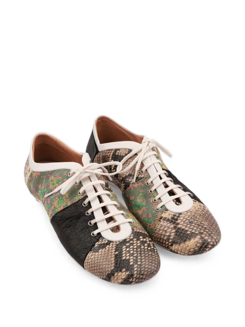 DRIES VAN NOTEN Dries Van Noten Men Patchwork Ballet-Style Sneakers
