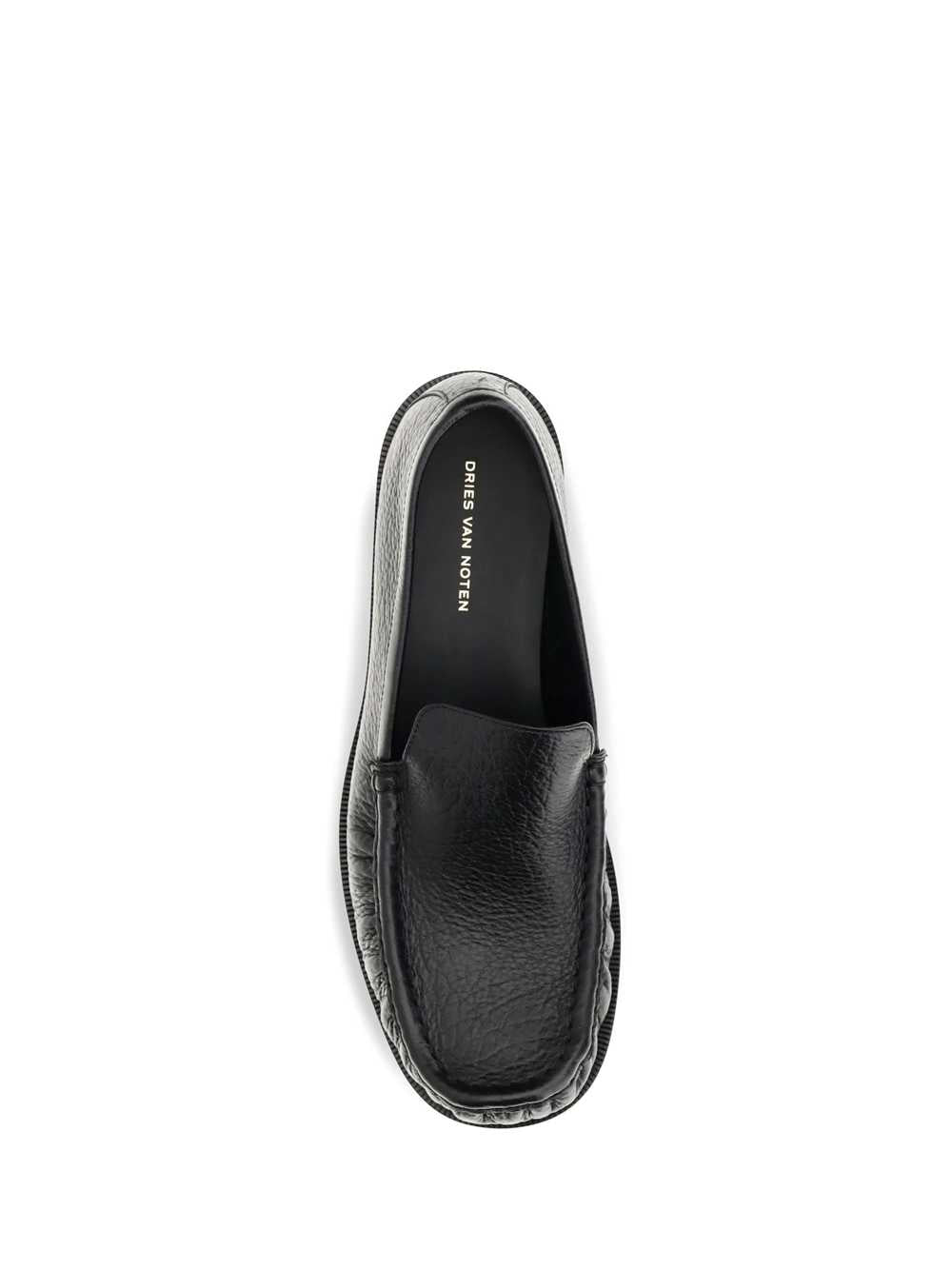 DRIES VAN NOTEN Dries Van Noten Men Dries Van Noten Men`S Black Leather Loafers