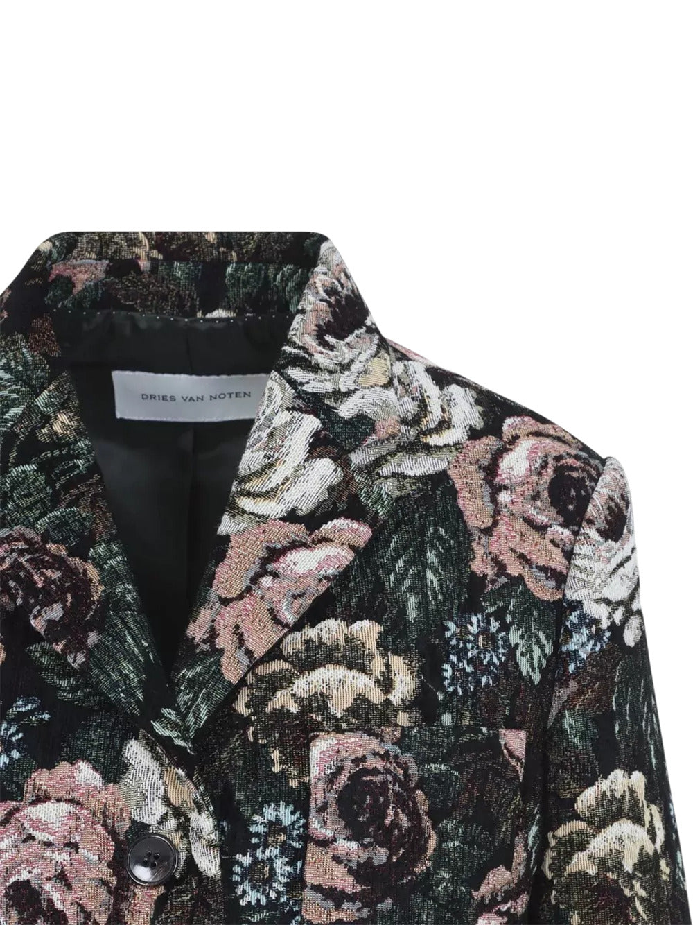 DRIES VAN NOTEN Dries Van Noten Women Single-Breasted Jacquard Coat
