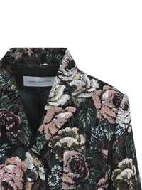 DRIES VAN NOTEN Dries Van Noten Women Single-Breasted Jacquard Coat