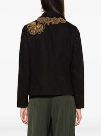 DRIES VAN NOTEN Dries Van Noten Women Bettsy Emb 4444 W.W. Jacket Black