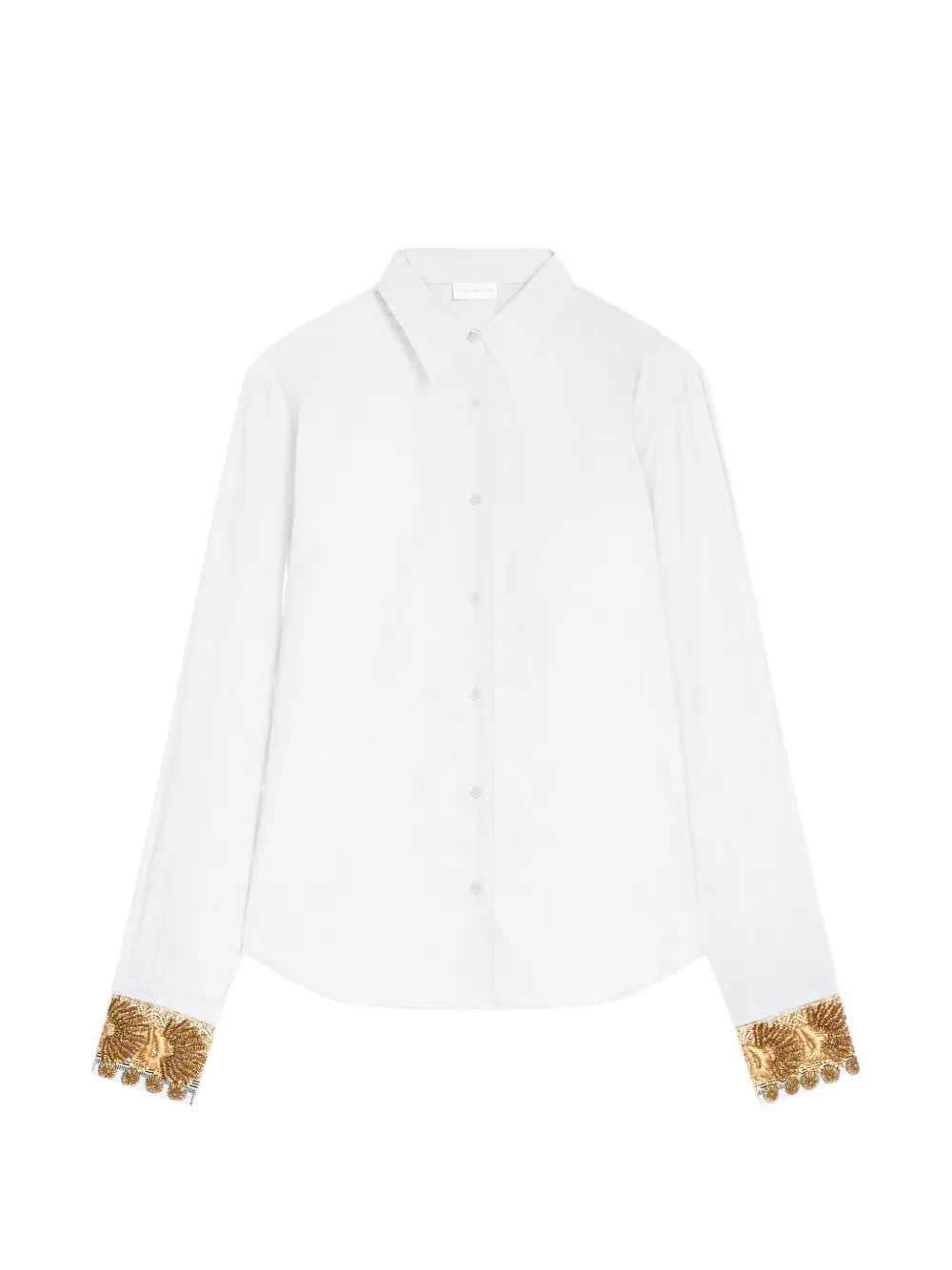 DRIES VAN NOTEN Dries Van Noten Women Embroidered Cotton Poplin Shirt