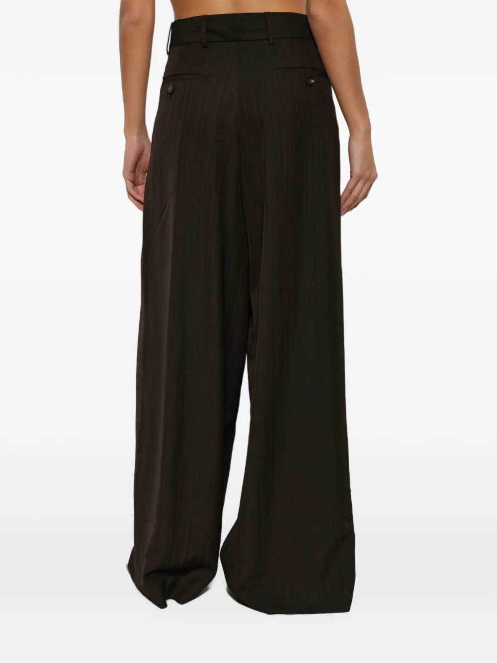 DRIES VAN NOTEN Dries Van Noten Women Podium 4066 W.W. Pants Brn