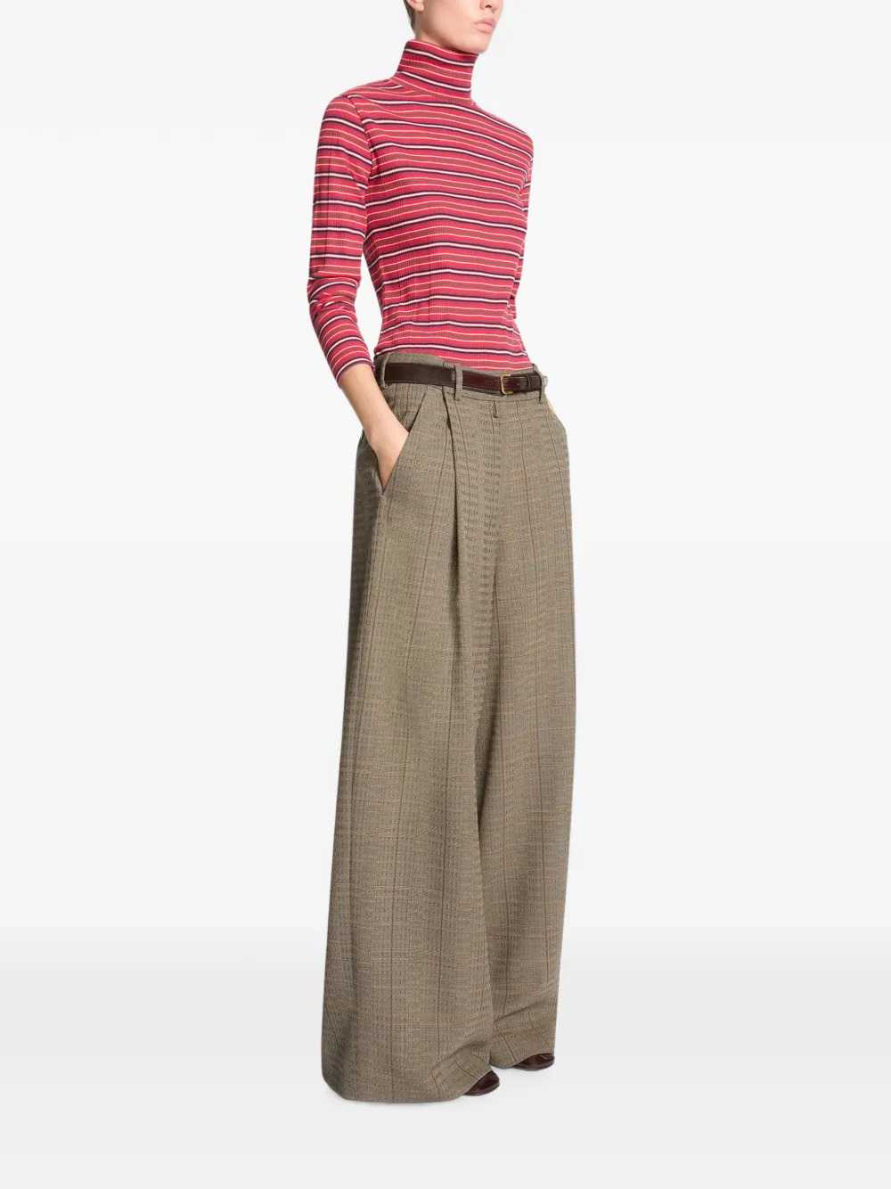 DRIES VAN NOTEN Dries Van Noten Women Pleated Wool Trousers