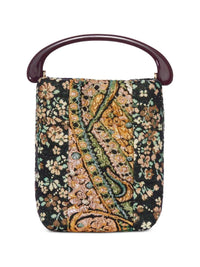 DRIES VAN NOTEN Dries Van Noten Women Crisp Micro Bag With Multicolored Floral Print