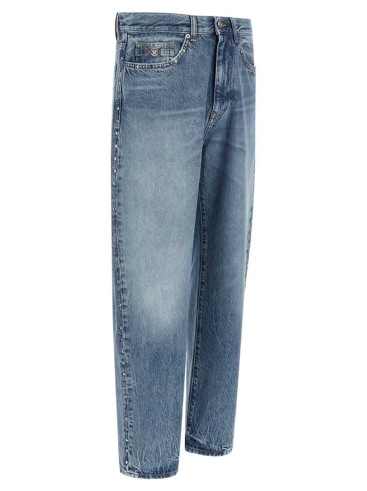 Versace Men Studded Jeans