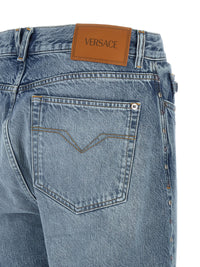 Versace Men Studded Jeans