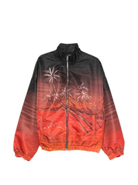Amiri Men Zip-Up Jacket With Palm Print