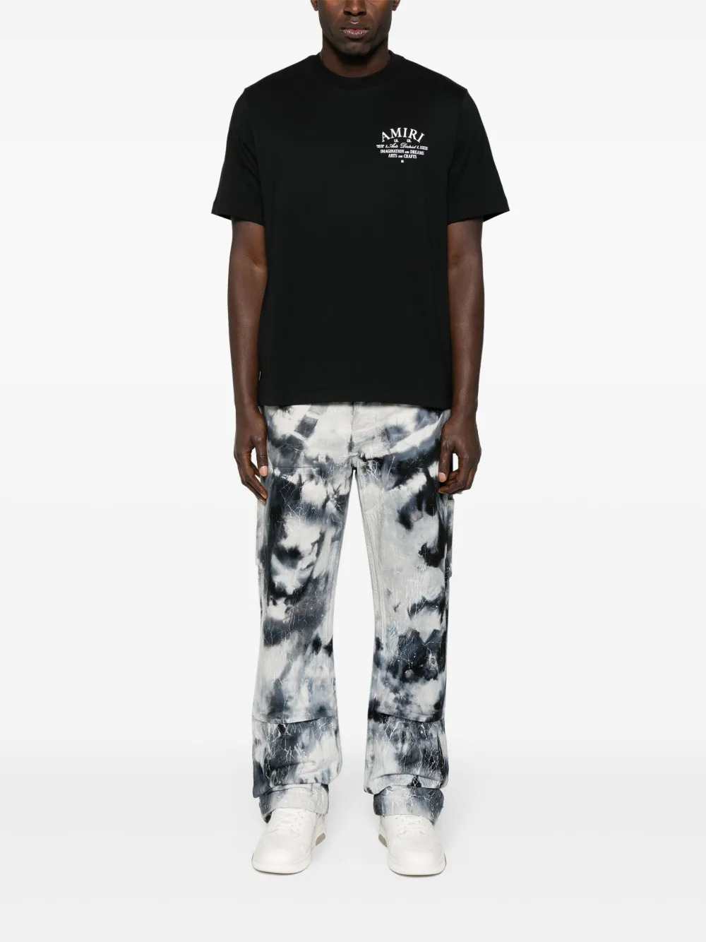 AMIRI Amiri Men Arts District Logo-Print Cotton T-Shirt