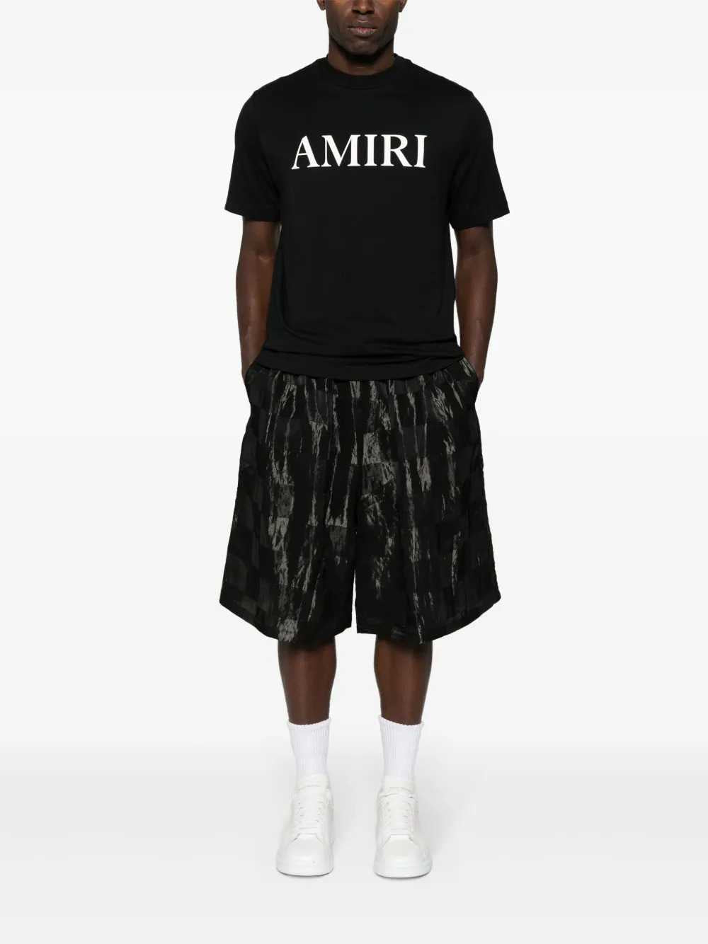 AMIRI Amiri Men Rubberized Logo T-Shirt