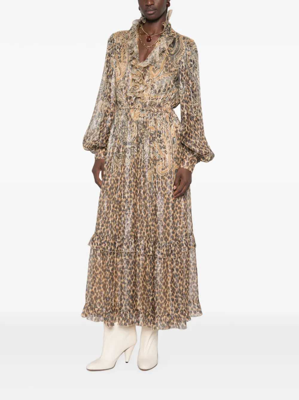 ETRO Etro Women Leopard-Print Maxi Dress