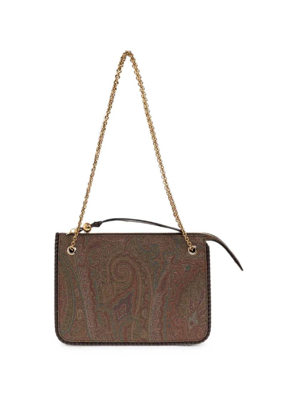 Etro Women Large Arnica Shoulder Bag With Paisley Print