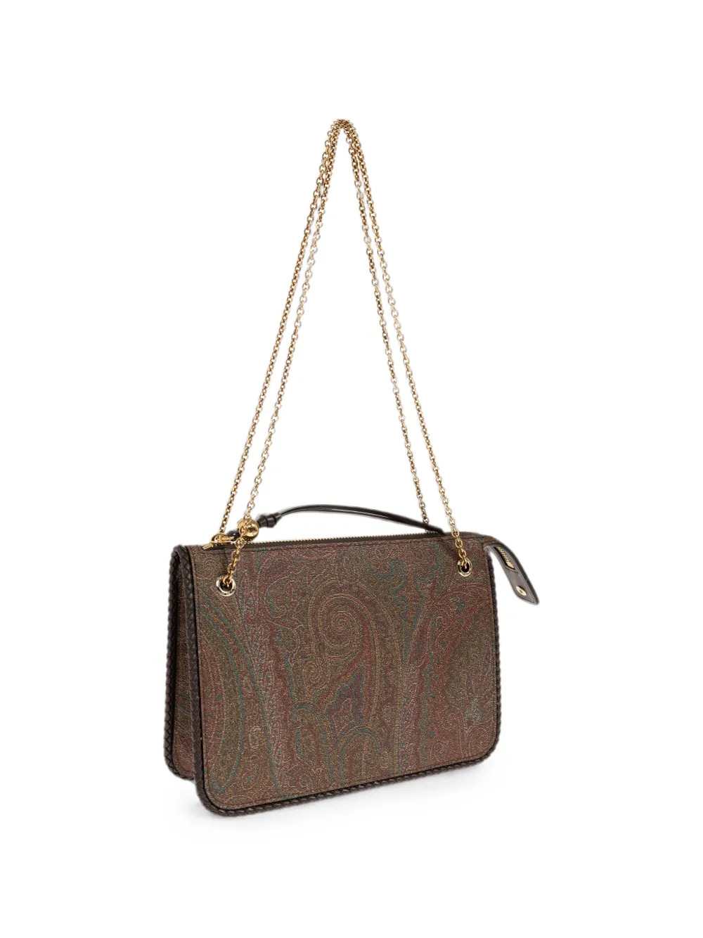 Etro Women Large Arnica Shoulder Bag With Paisley Print