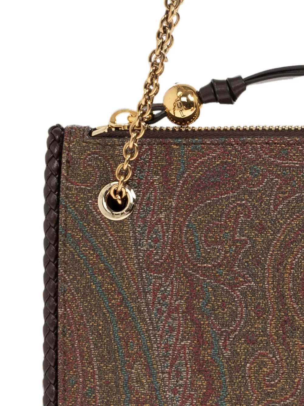 Etro Women Large Arnica Shoulder Bag With Paisley Print