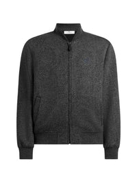 Etro Men Jacquard Bomber Jacket With Arnica Motif