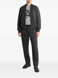 Etro Men Jacquard Bomber Jacket With Arnica Motif
