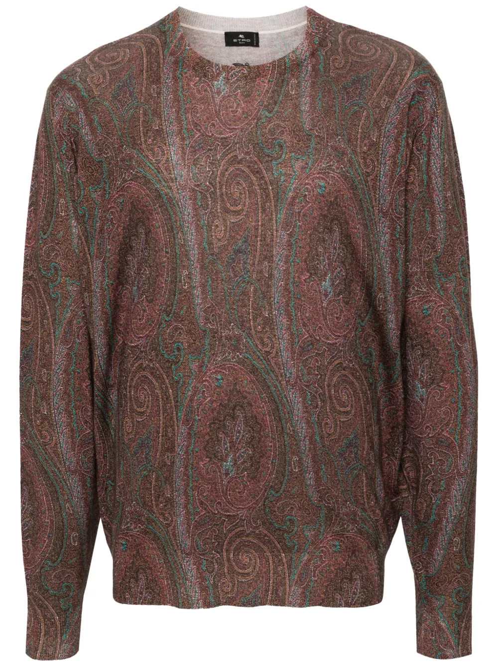 ETRO Etro Men Jacquard Sweater With Paisley Motif