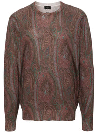 ETRO Etro Men Jacquard Sweater With Paisley Motif