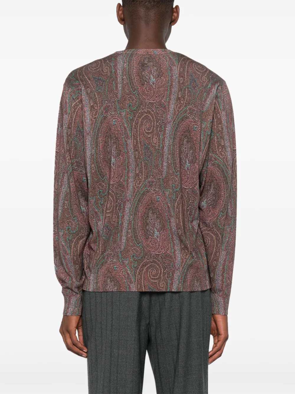 ETRO Etro Men Jacquard Sweater With Paisley Motif