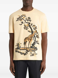 ETRO Etro Men Giraffe-Print T-Shirt